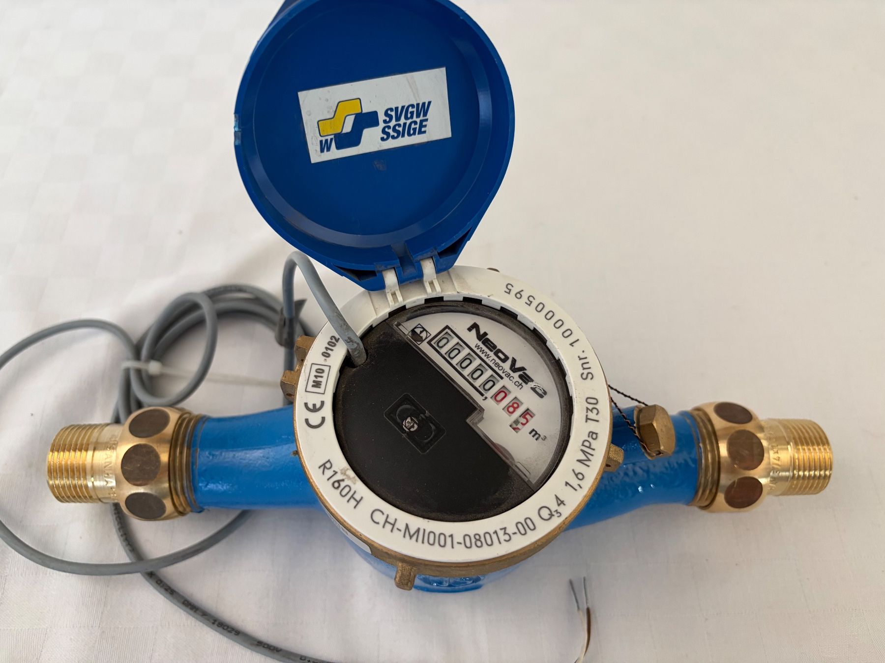 Misurare: Neuer Neo Vac Wasserzähler, 3/4" – Nuovo (secondo la descrizione) da Winterthur venduto da efant12 2