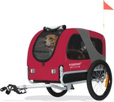 Fahrrad Hundeanhänger ROT ohne Jogger
