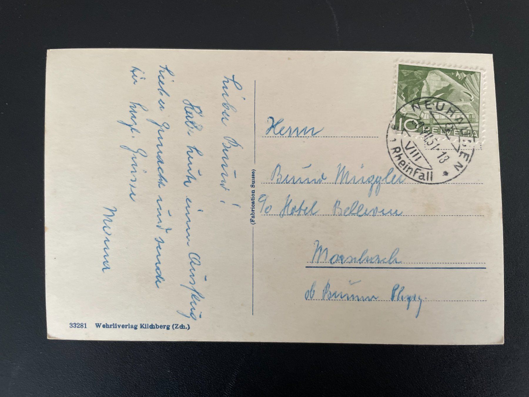 Cartoline postali: AK SH Rheinfall – Usato da Thal venduto da Danny82 1