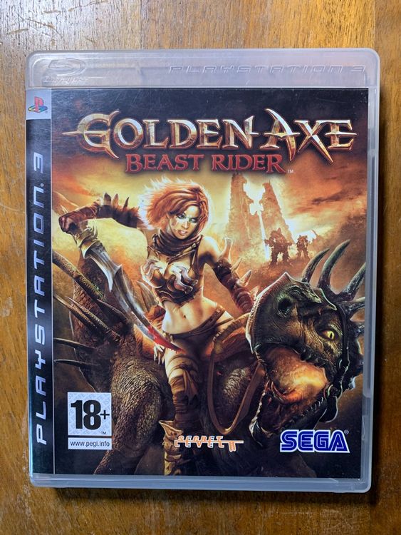 Jeu PS3 Golden Axe: Beast Rider - Version Française Complète (boîtier + Notice) - Bon état