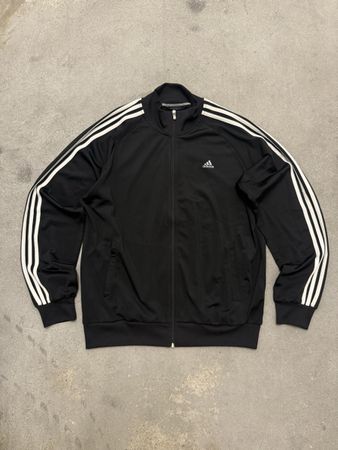 Veste de survêtement Adidas noire, taille L