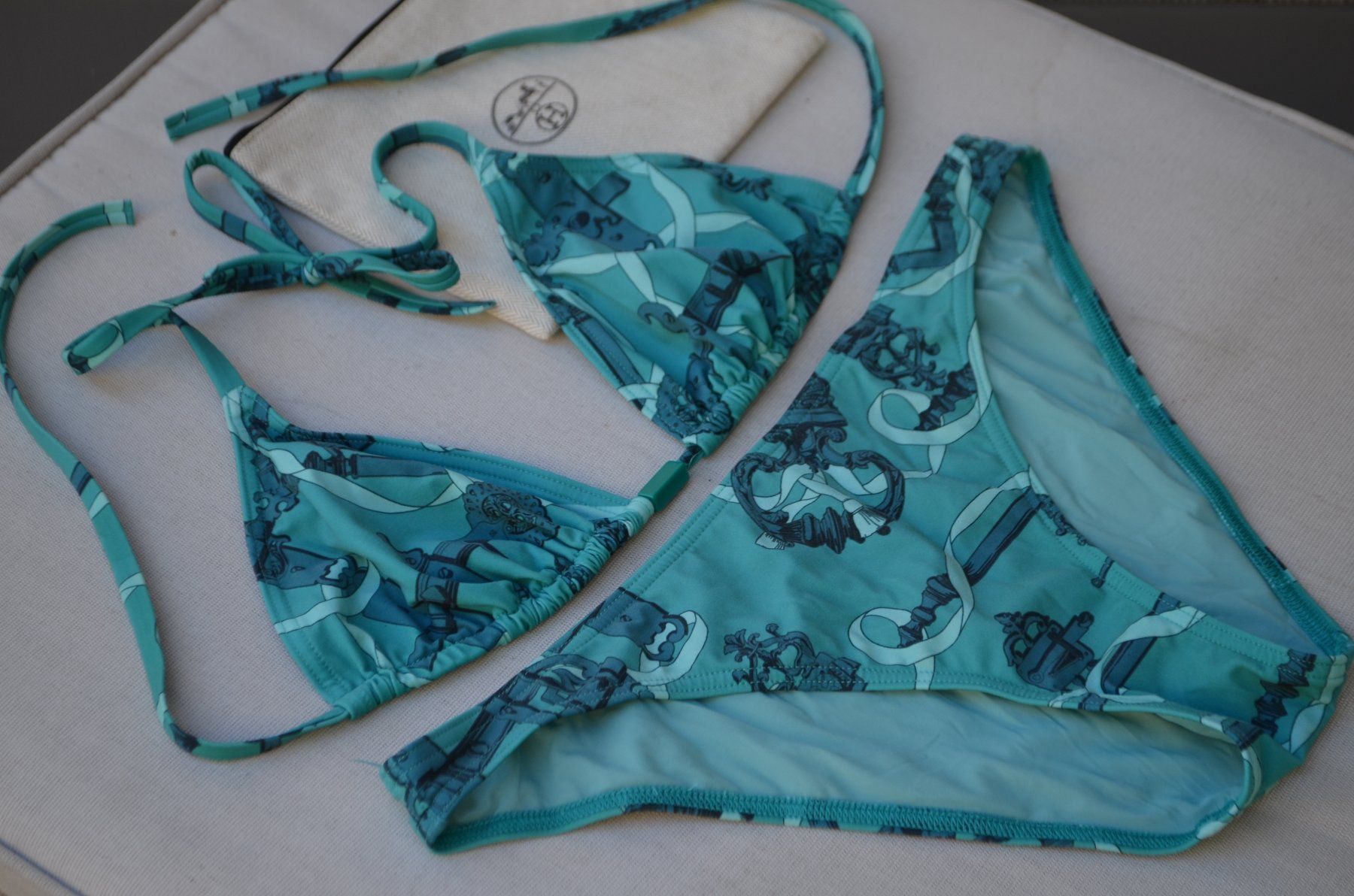 Hermès Costumi da bagno & Bikini: Hermès  Bikini Gabrielle 36 – Usato da Collonges venduto da Auganien 3