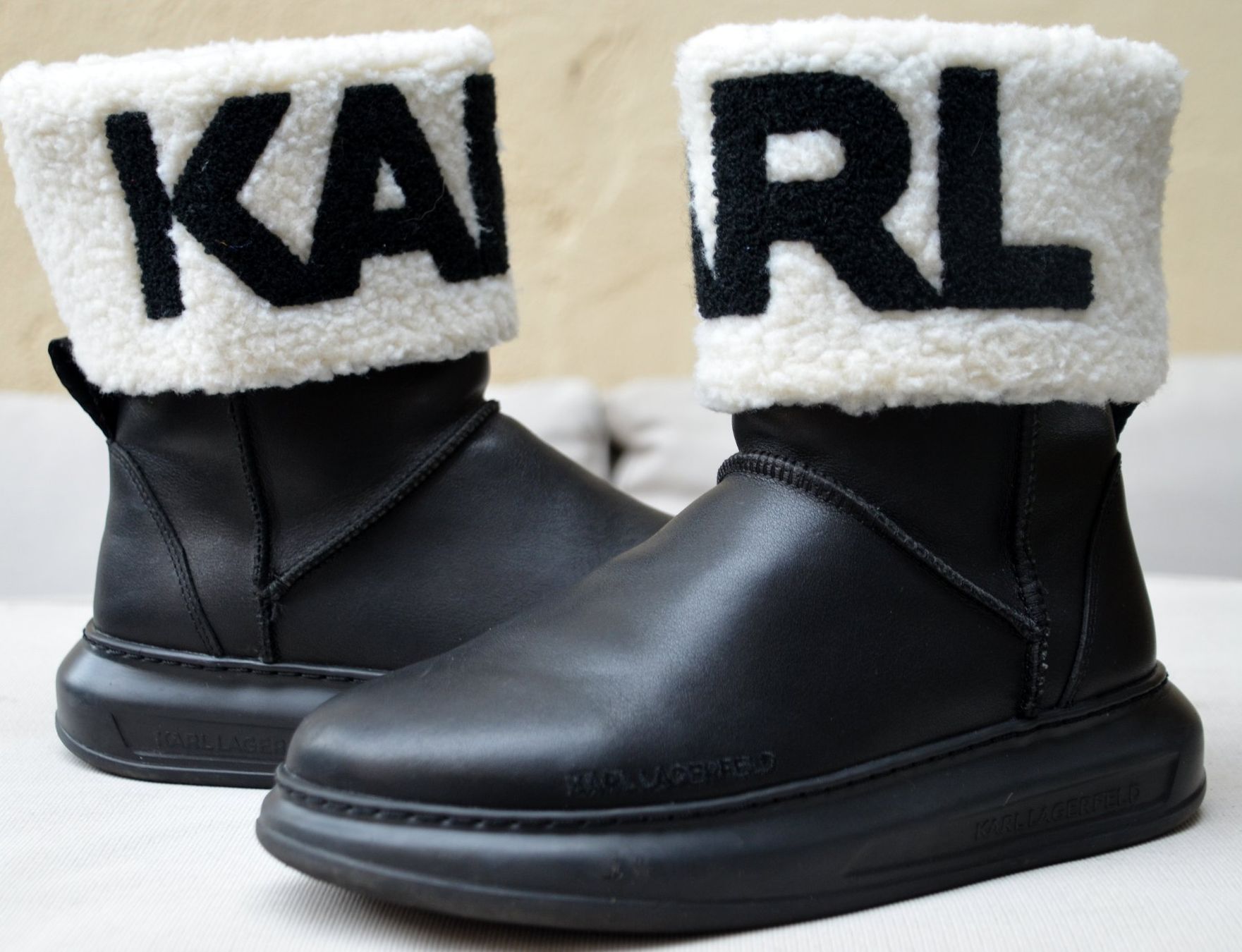 Karl Lagerfeld Scarpe da donna: Karl Lagerfeld Boots / bottes .36 – Usato da Collonges venduto da arashee 5