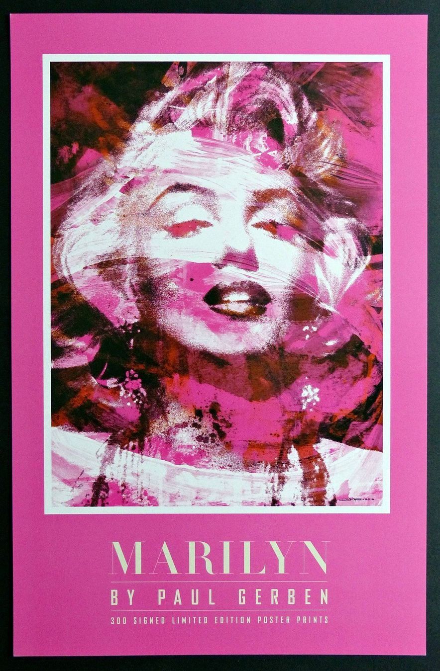 Poster & Bilder: BATMAN MARILYN MONROE BEATLES PAUL GERBEN POSTER SET – Neu (gemäss Beschreibung) aus Lugano von YouWantUS 1