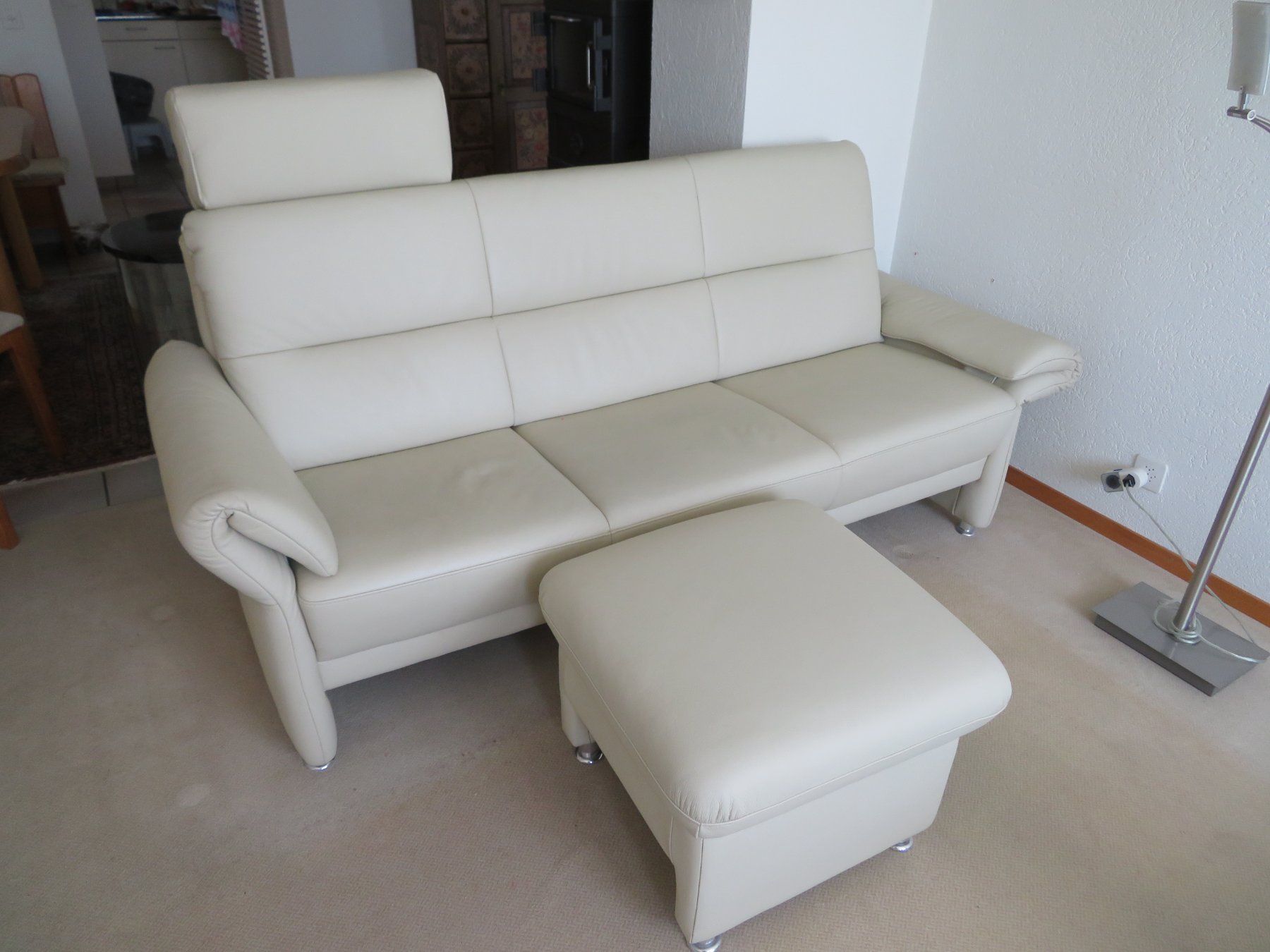 Sofas: Ledersofa von LeuSwiss – D'occasion à Wolfhausen par GSRicky