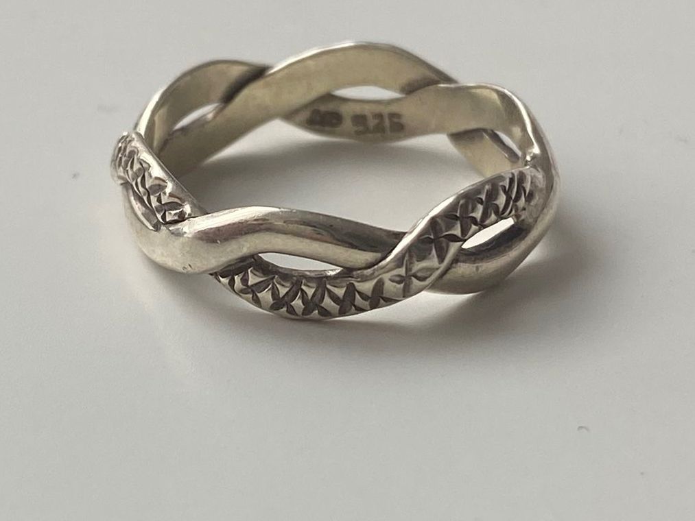 Anelli: Silber 925 geflochten Ring – Nuovo (secondo la descrizione) da Givisiez venduto da dor_xb9k 2