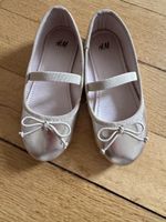 H&M Mädchen Ballettschuhe Gold Gr. 27, Top Zustand!