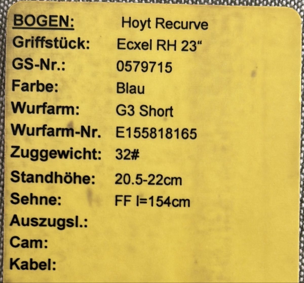 Bogenschiessen: HOYT RH  Recurvebogen – Gebraucht aus Sumiswald von mar_q22l 3