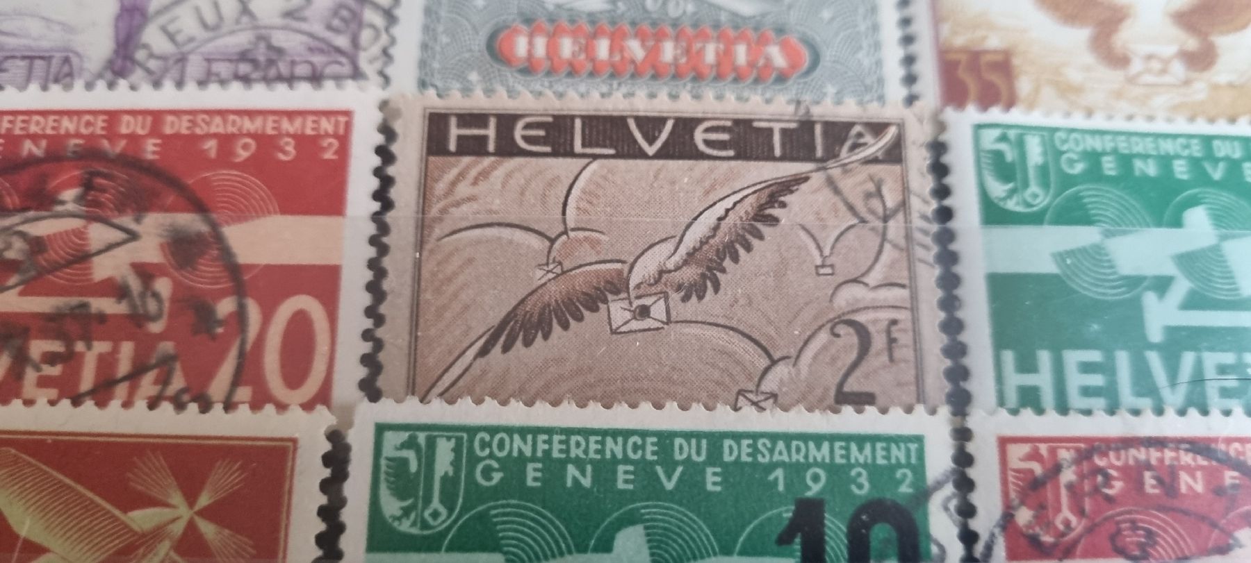 Tutti i francobolli: GUTE FLUGPOST-SAMMLUNG - MIT BESSEREN - AB ALT – Usato da Heimenschwand venduto da Valvora 4
