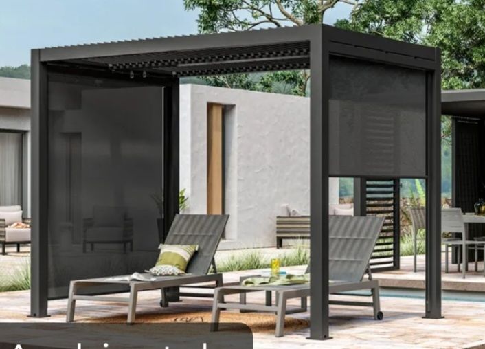 Tende da sole: Pergola bioclimatica nuova – Nuovo e nell'imballaggio originale da Giubiasco venduto da fas_b82x 1