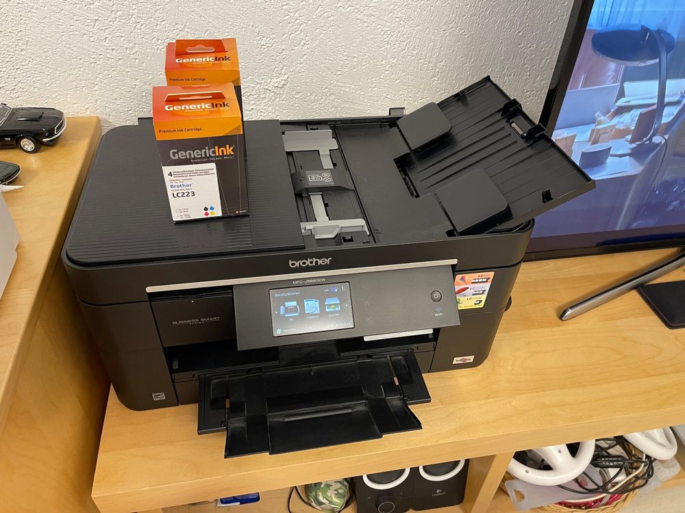 Brother MFC-J4550DW Stampante Multifunzione A4 a Inchiostro Wi-Fi Nero