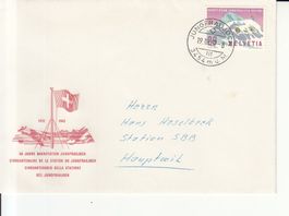 SBK 387 FDC Jungfraujoch