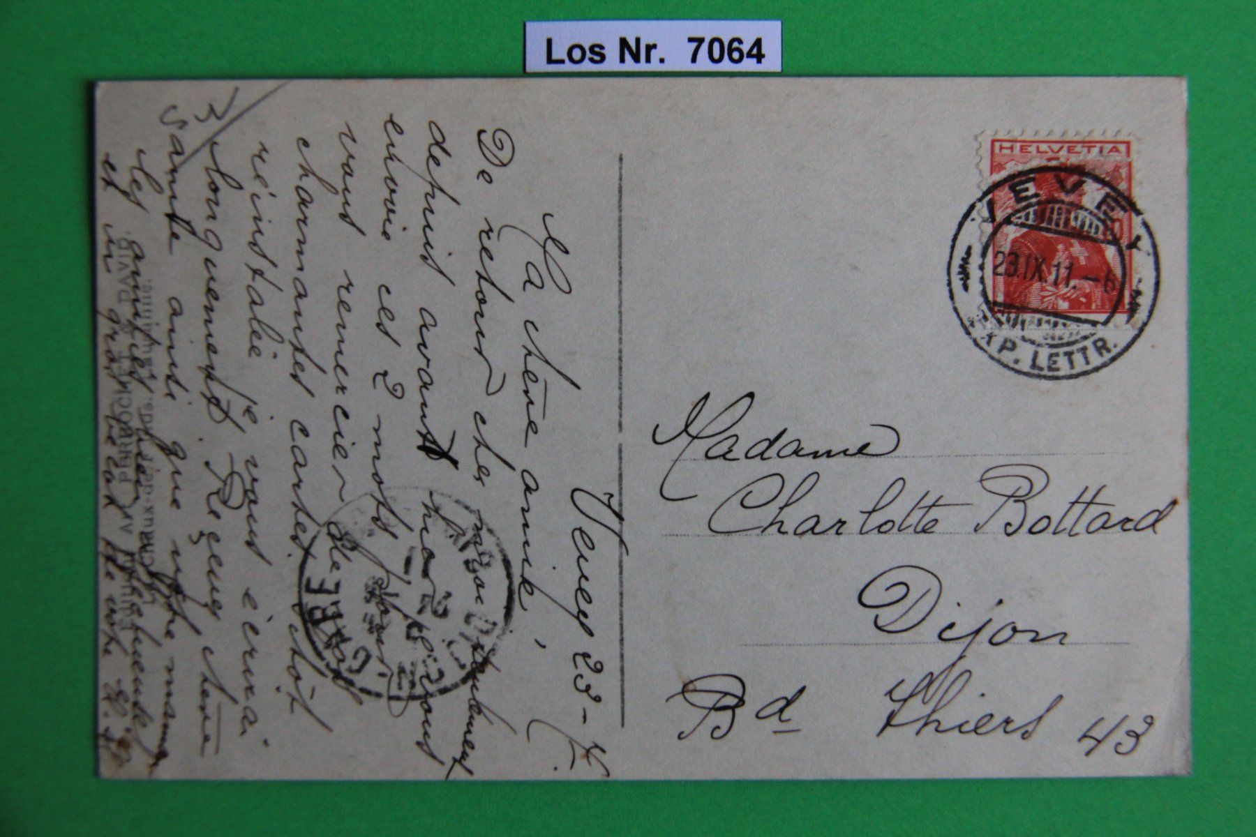 Ansichtskarten: CH Ansichtskarte Château de Chillon um 1910         Los 7064 – Gebraucht aus Volken von jukon65 1