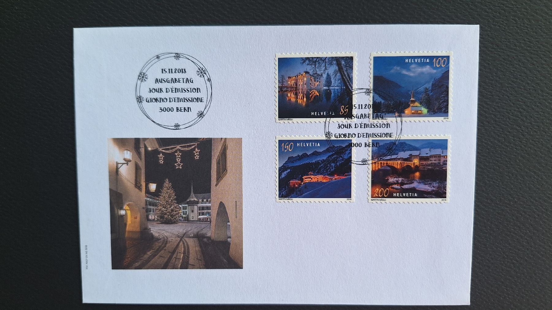 Tutti i francobolli: 2018,Nr.1707-1710,FDC – Nuovo (secondo la descrizione) da Pratteln venduto da walti-6060