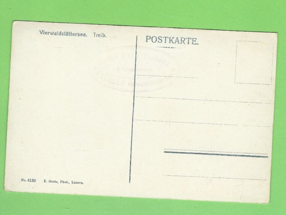 Cartoline postali: Treib Vierwaldstättersee mit Schiff – Usato da Zürich venduto da t24_de 1