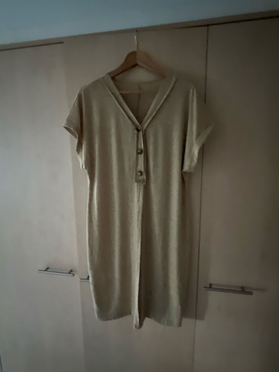 Vestiti: Damen Kleid in Beige   – Nuovo e nell'imballaggio originale da Siebnen venduto da toshi123 2