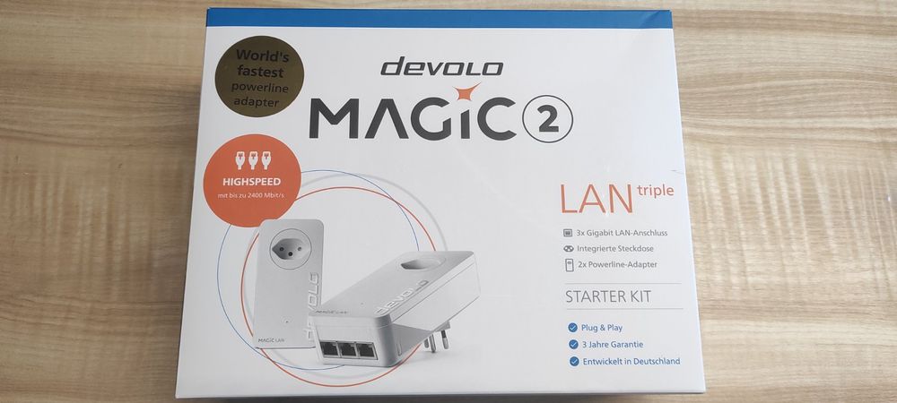 devolo Powerline-Adapter Magic 2 LAN triple Starter CH KIT (Gebraucht ...