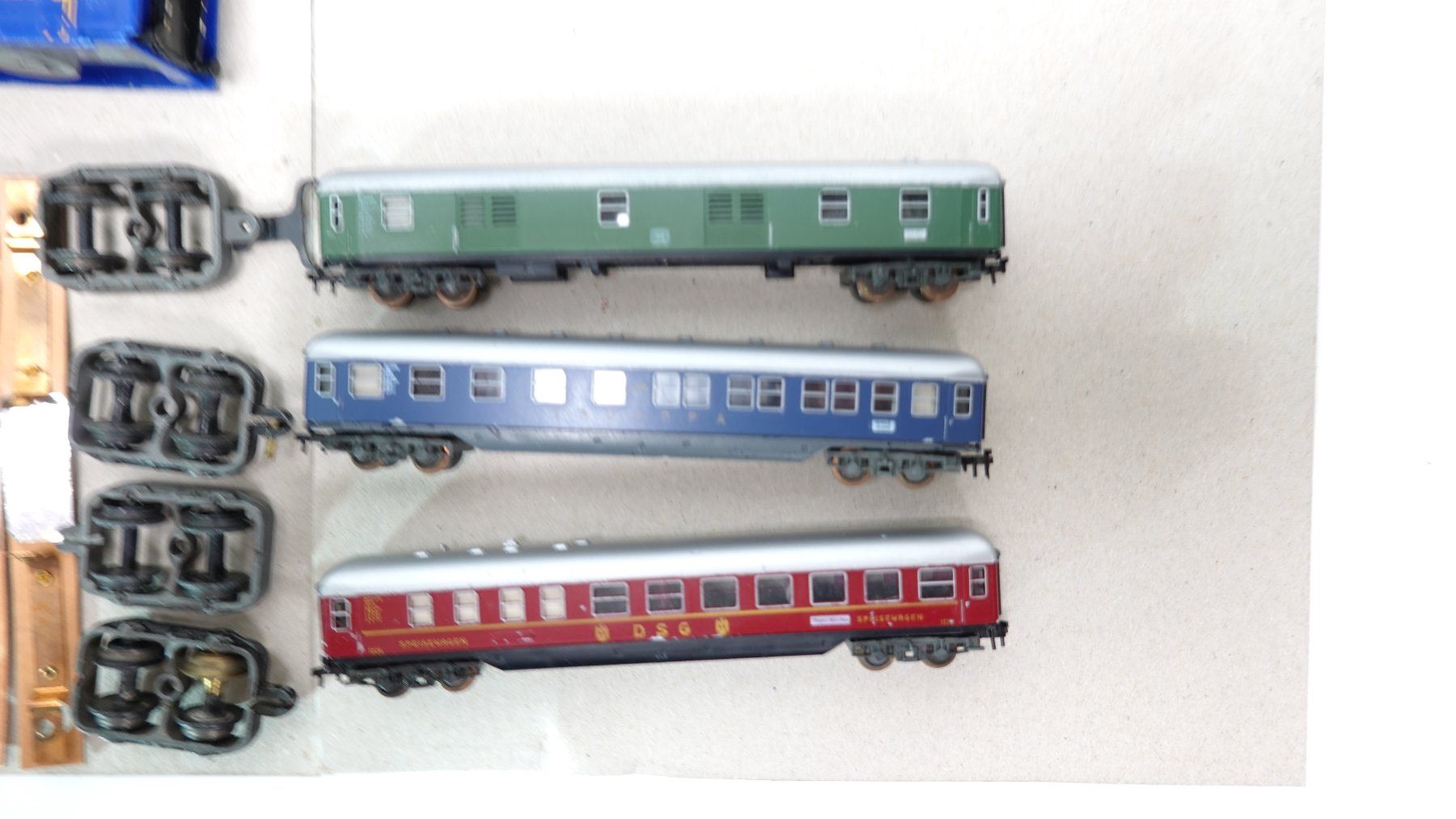 Wesa Modellini di ferrovie: e69 Wesa Konvolut Rollmaterial Bastelset | Bastelware – Usato da Thun venduto da evinka_gmbh 7