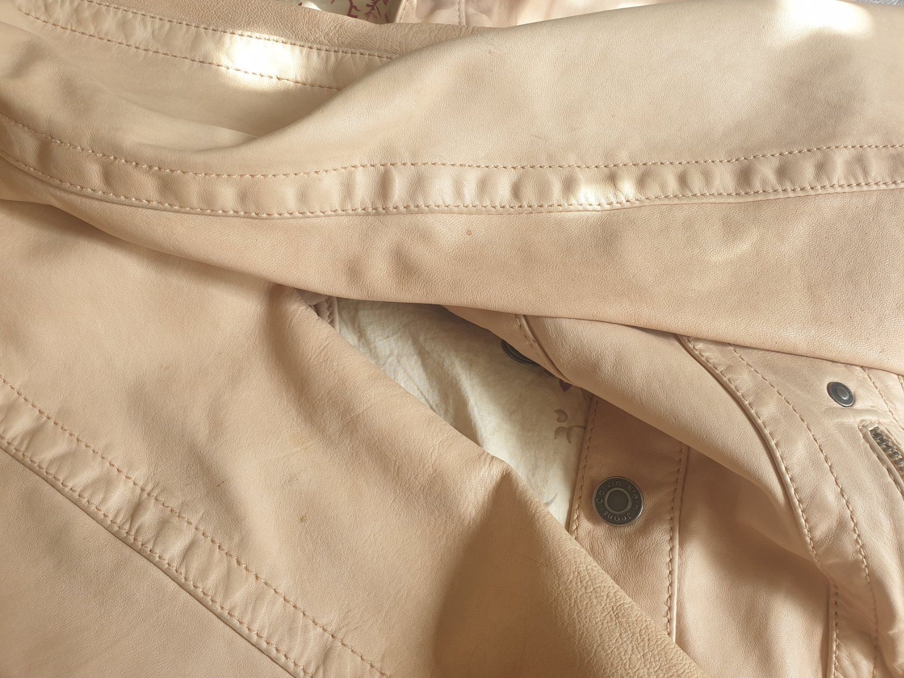 Calvin Klein Giacche: Lederjacket Calvin Klein, vintage, small – Usato da Zürich venduto da yoarg 5