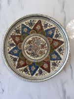 Gros Plat THUNER MAJOLIKA 35cm CHRUTMUSTER Fritz Frank 1900