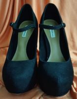 BERSHKA Damen High Heels Schwarz Gr.36