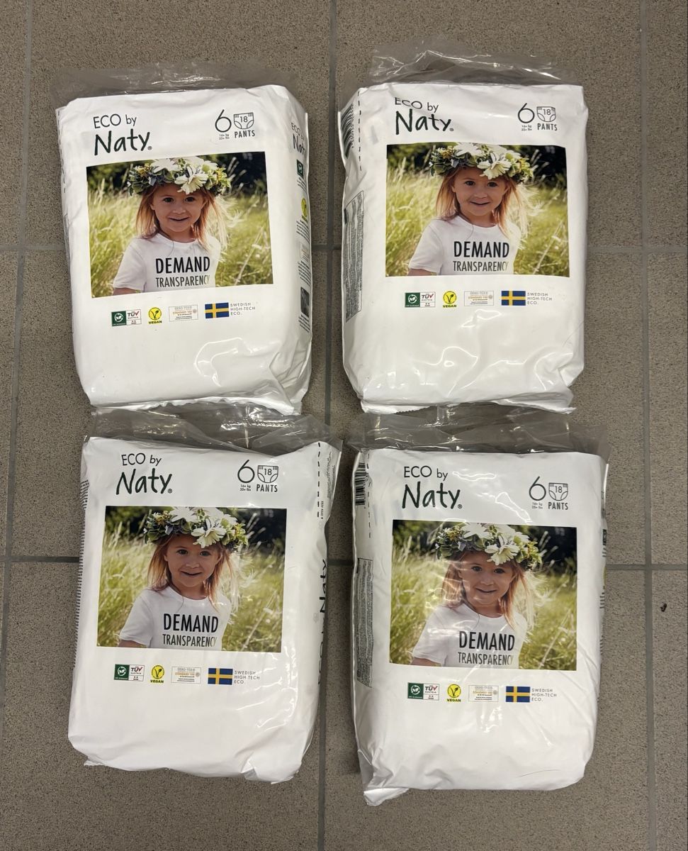 Secchi per pannolini & Pannolini: Eco by Naty Pants 4 Pack 18er – Nuovo (secondo la descrizione) da Obergösgen venduto da File75