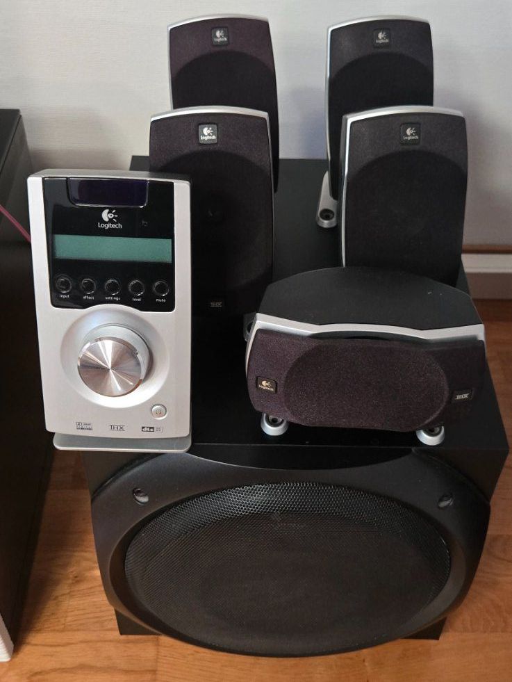 Logitech Heimkino: Système d'enceintes Logitech Z-5500, 5.1, THX – Gebraucht aus St-Prex von Yaugustin