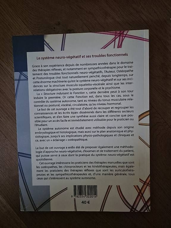 Bücher: Livre système neuro-végétatif  – Gebraucht aus Martigny von Maxouille01