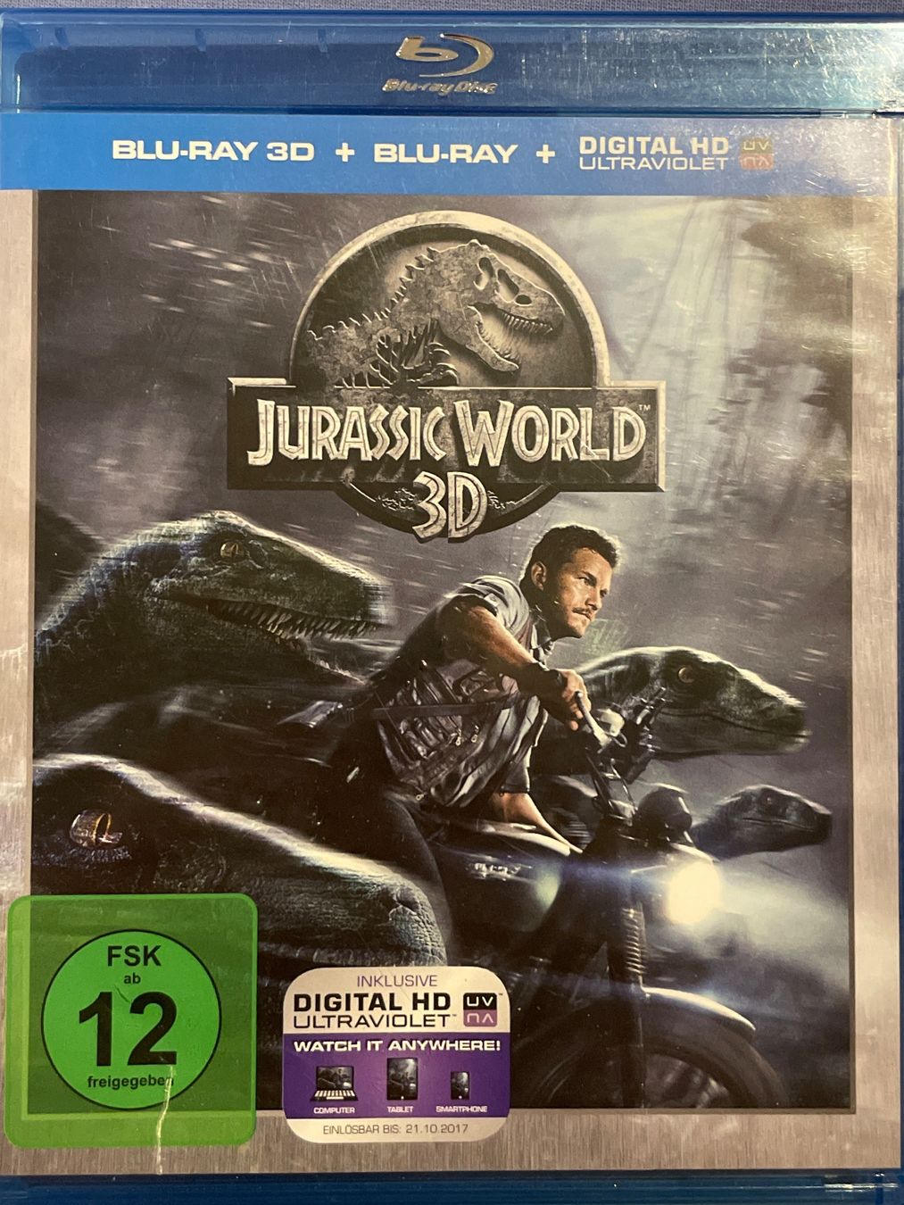 Tutti i DVDs: Jurassic World  3D / 2D   (2015) – Usato da Waldenburg venduto da Gonzo8