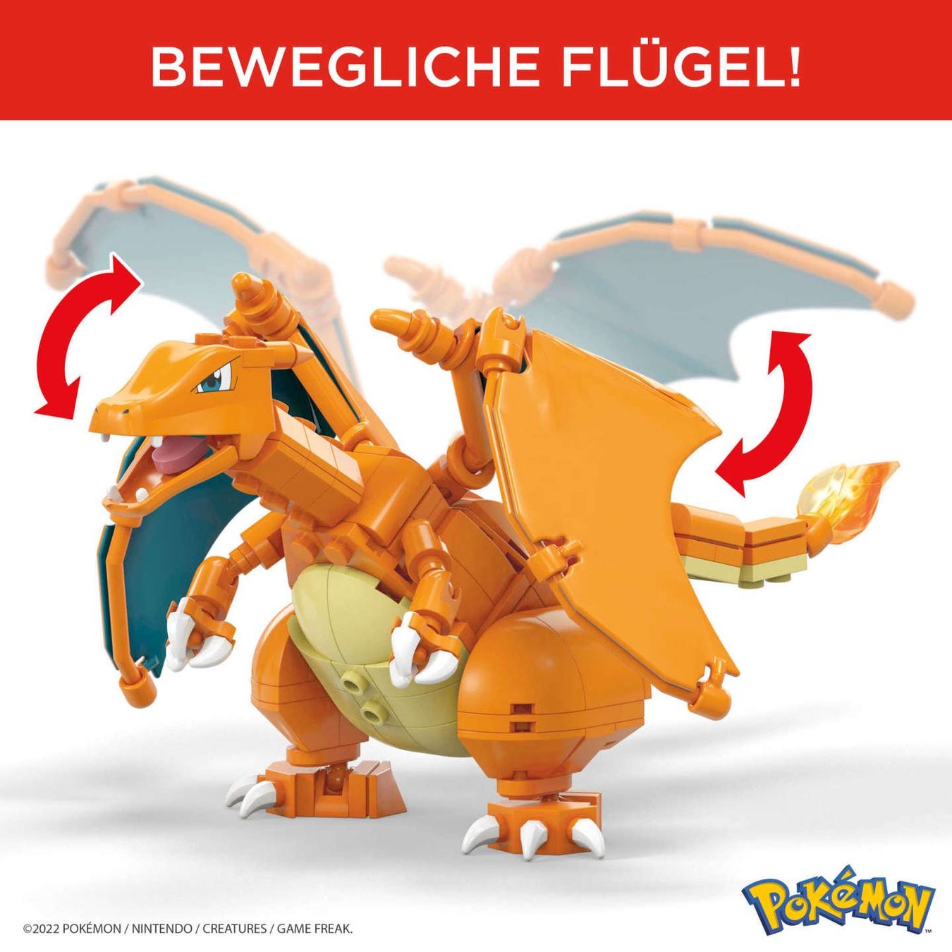 Mega Baukästen: Mega Construx Pokémon Glurak GWY77 – Neu und originalverpackt aus Basadingen von NekoBricks 4