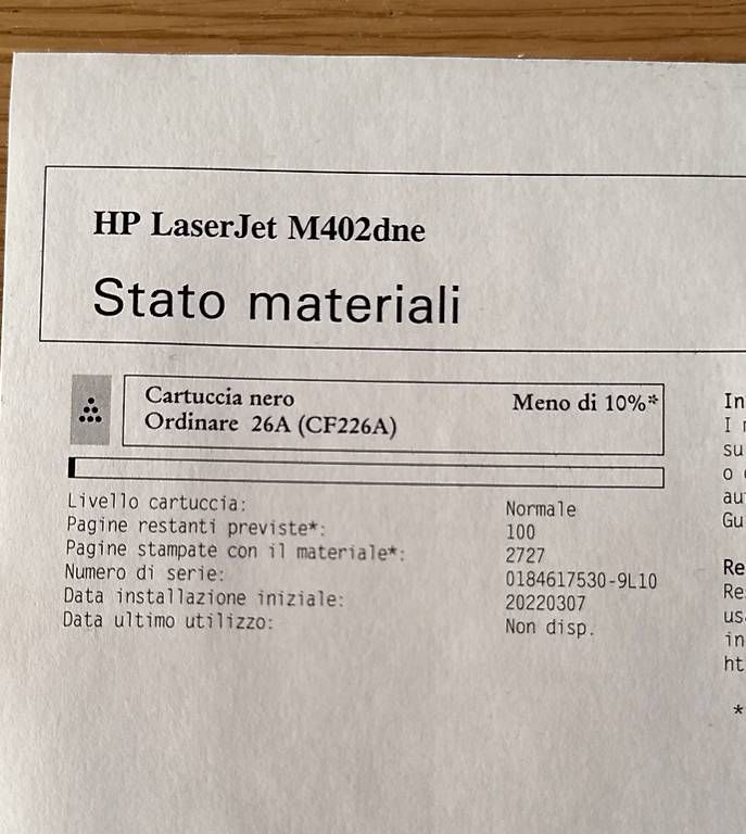 Stampanti: Stampante laser b/n HP – Usato da Lugano venduto da enrico.gi.elle 2