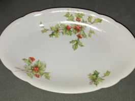 BUTTER -SCHALE MIT WEIHNACHTS MOTIV