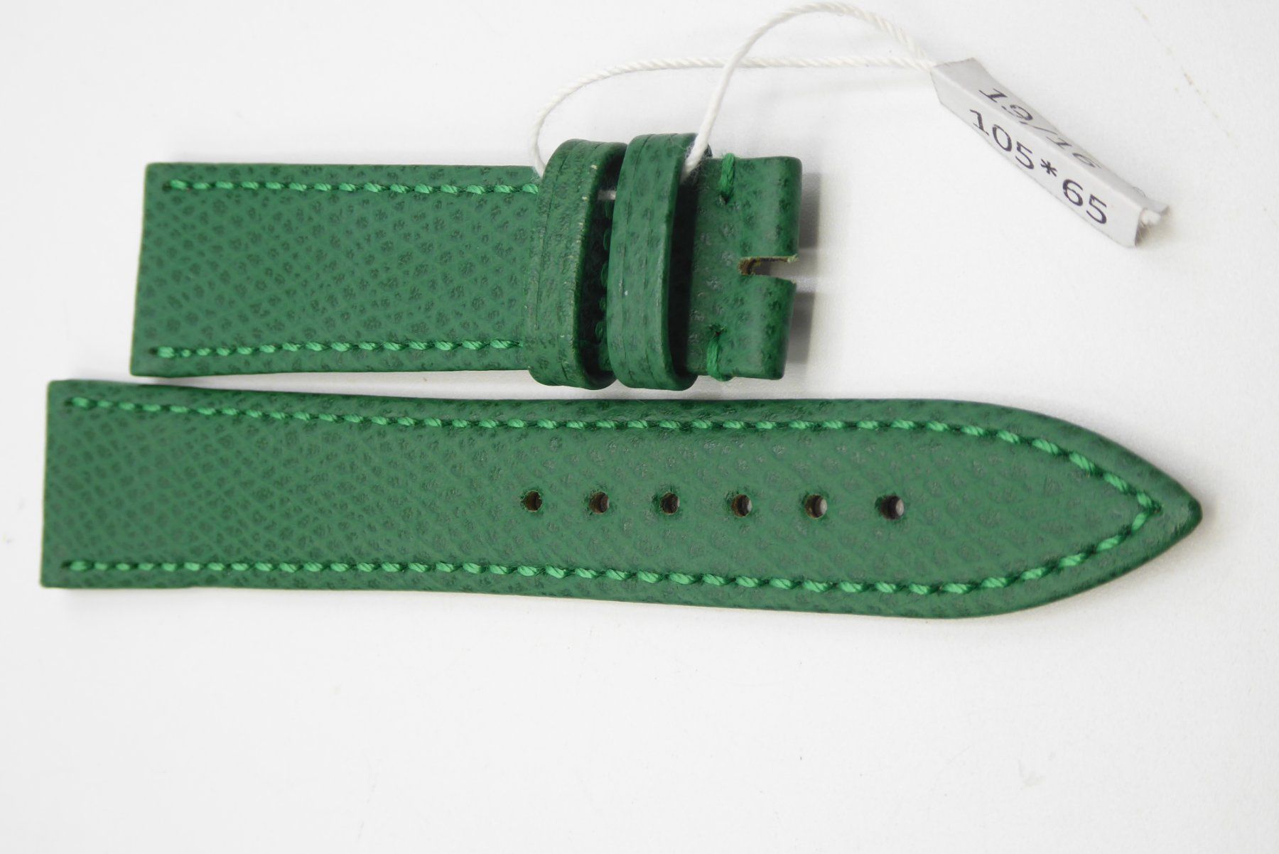Orologi: Leather strap without brand 19/16mm – Nuovo (secondo la descrizione) da Geneve venduto da adr_xk6n 2