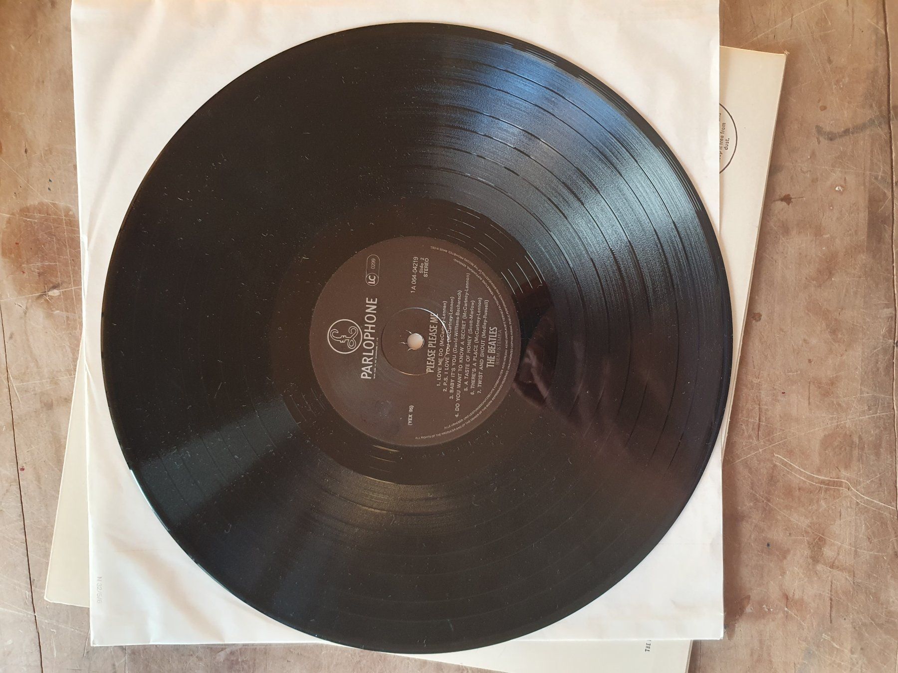 Vinyles: LP The Beatles Please Please Me – D'occasion à Zürich par loosebone 4