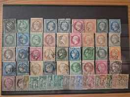 Frankreich Briefmarken auf Karte C3 Zustand gem. Bild