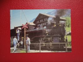 AK Bahn Schweiz Ballenberg Dampflok HG 3/3 1067 (800)