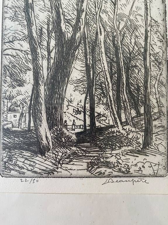 Dipinti: Antikes Bild - Adolphe Beaufrère – Usato da Luzern venduto da bar_8jxp 2