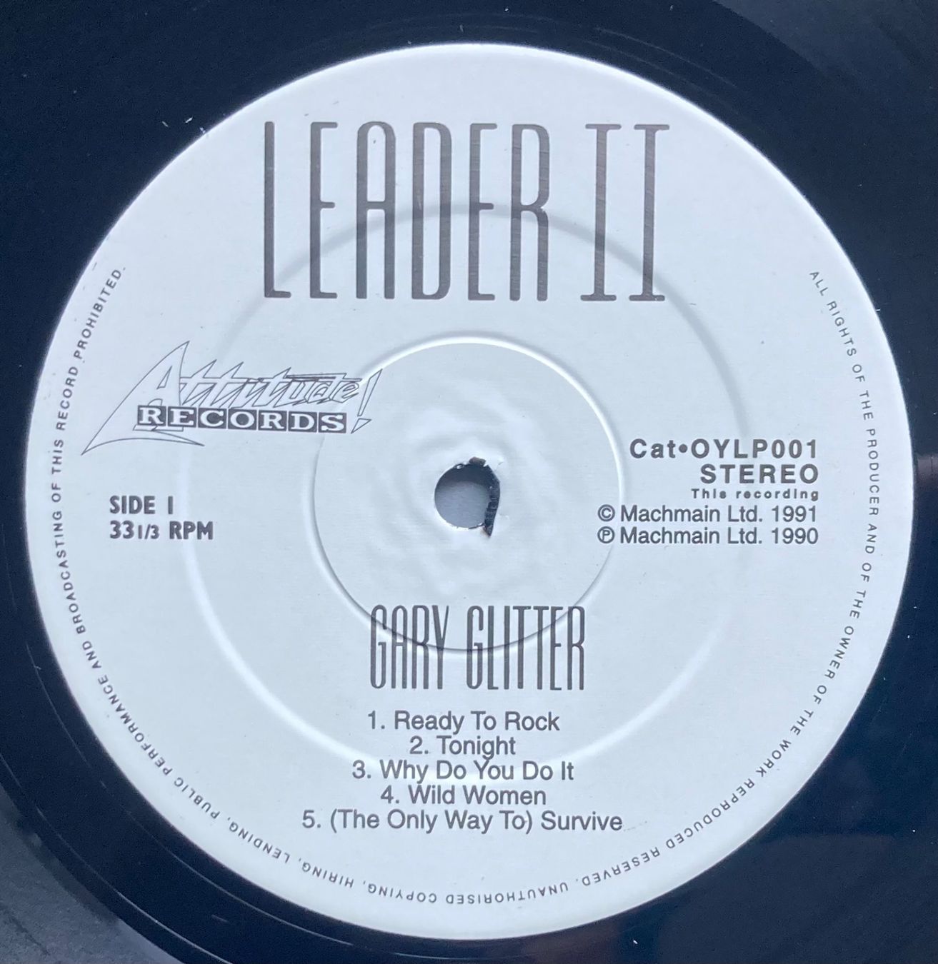 Dischi in vinile: GARY GLITTER - LEADER II – Usato da Poliez-Pittet venduto da Newtown-Records 2