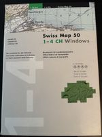 Swiss Map 50 1-4 CH Windows CD-ROMs neuwertig