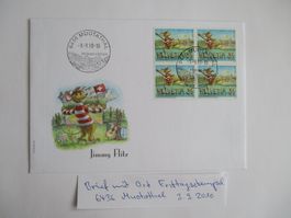 Brief mit Ersttagsstempel 6436 Muotathal