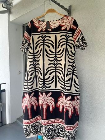 Tolles Sommerkleid, reine Baumwolle, XL/XXL