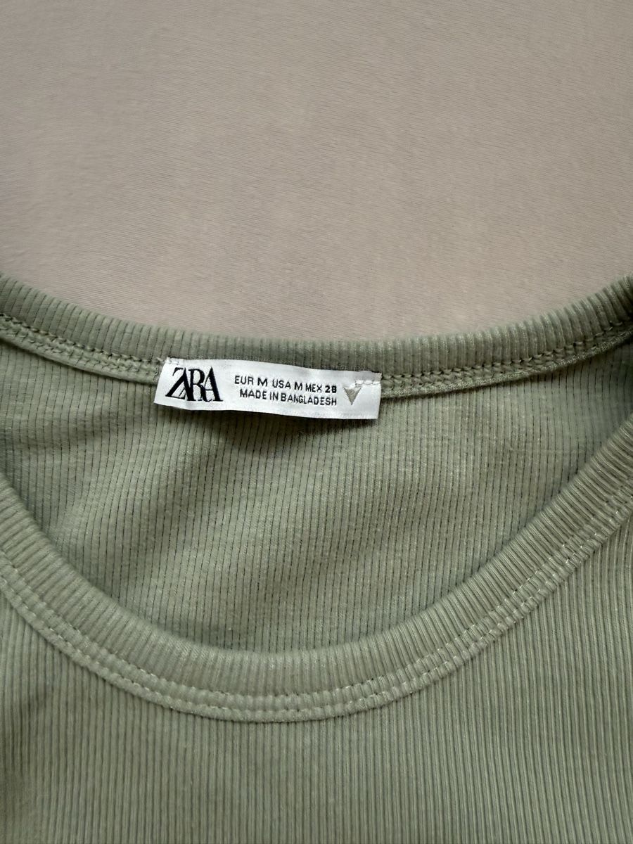 Zara Tops: Débardeur Zara vert taille M bon état – Gebraucht aus Granges VS von coraliegrd5 2