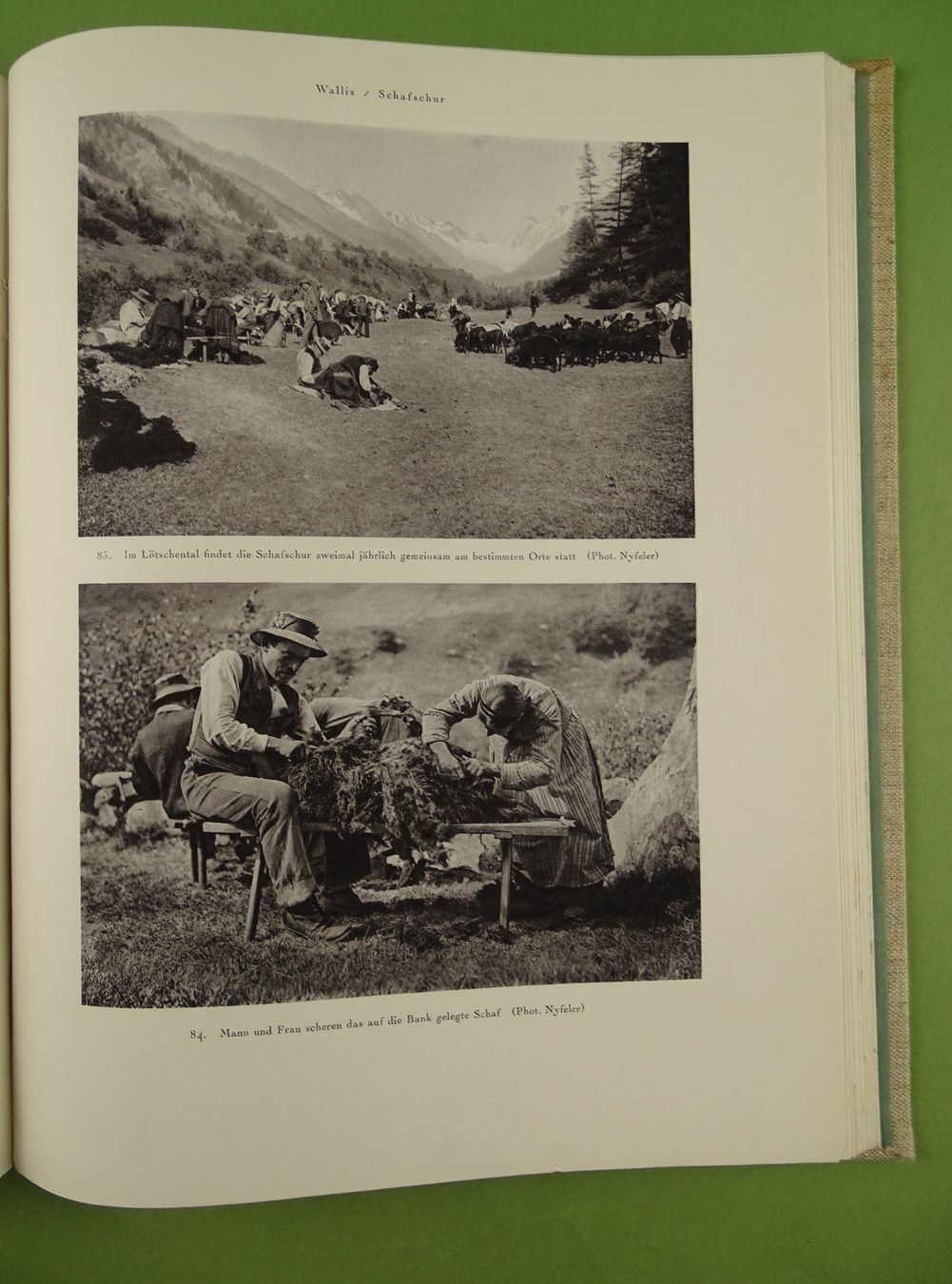 Libri: SCHWEIZER VOLKSLEBEN, 2 BÄNDE KOMPLETT – Usato da Grüningen venduto da Kartensammler 6