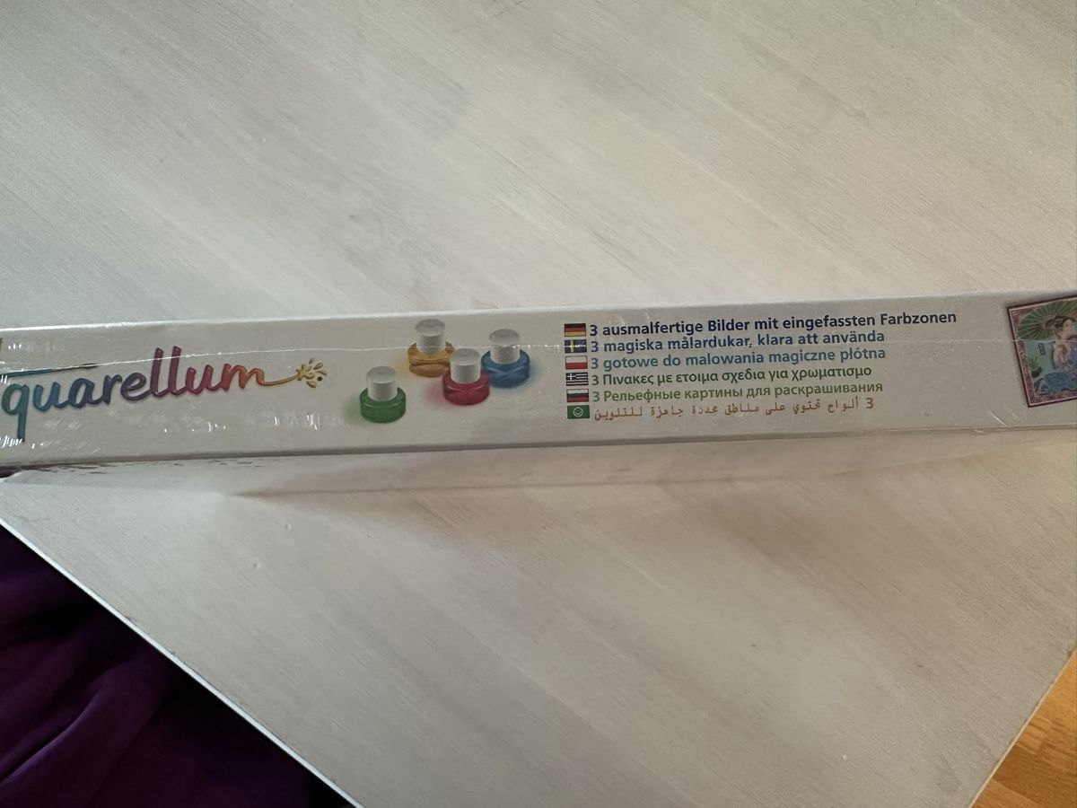 Giochi: Aquarellum – Nuovo e nell'imballaggio originale da Fribourg venduto da Handwerker07 3