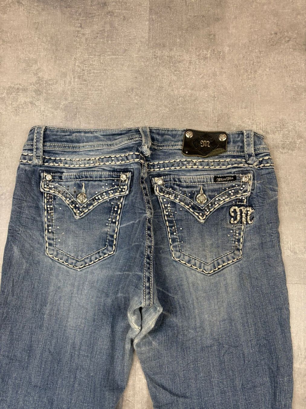 Jeans: Miss Me Bootcut Jeans - Grösse M/31 – Nuovo (secondo la descrizione) da Werdenberg venduto da hase.vintage 2