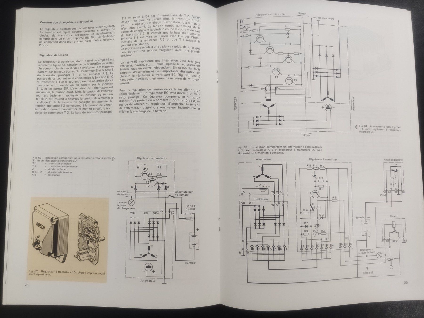 Livres: Notice technique Bosch Génératrices – D'occasion à Vulliens par cochise0 4