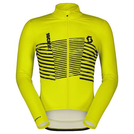 Maillot vélo homme SCOTT RC Team Warm Graphics, taille M