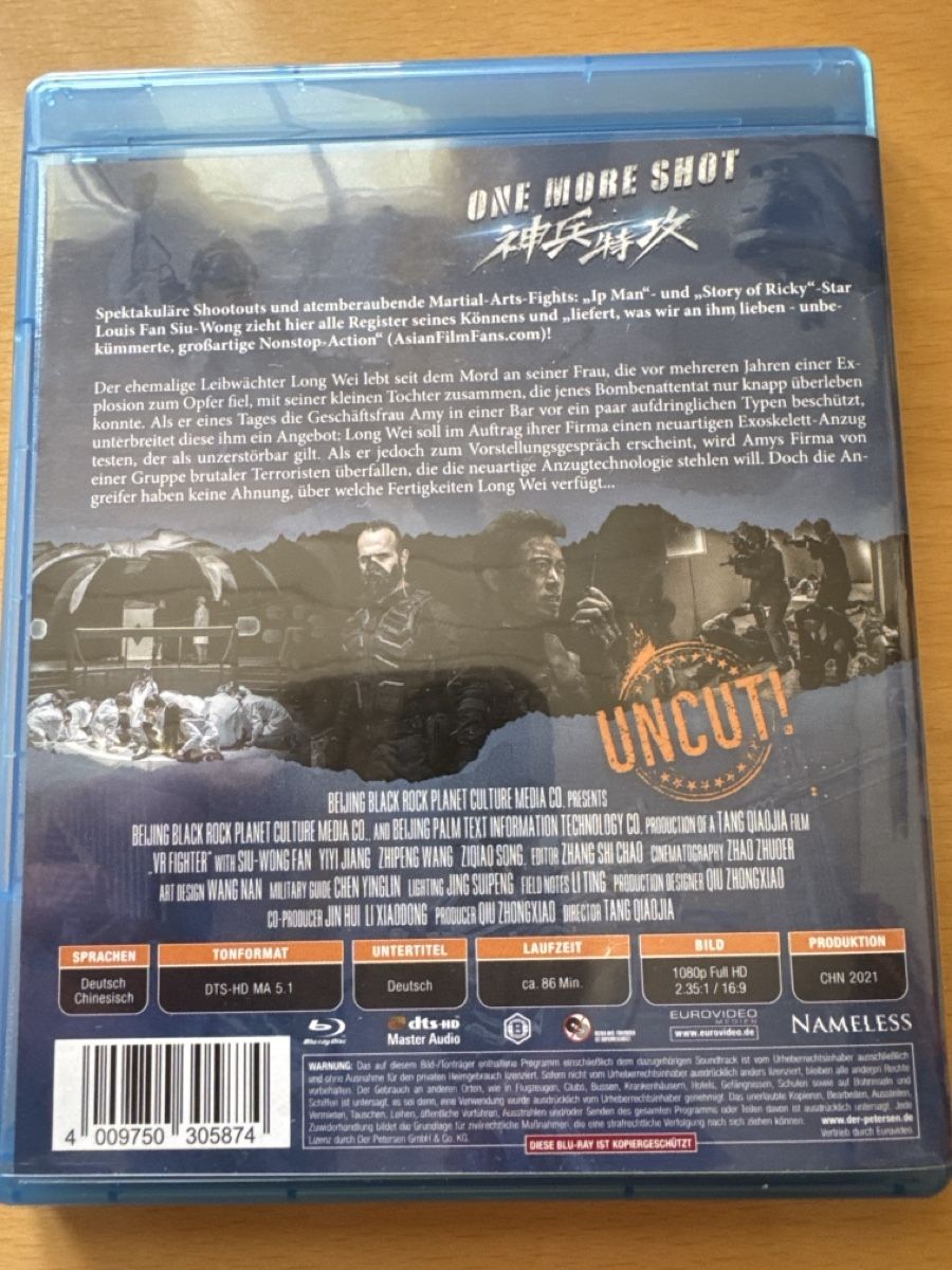 Alle DVDs: One More Shot Uncut – Gebraucht aus Brunnadern von Nanuk60 1