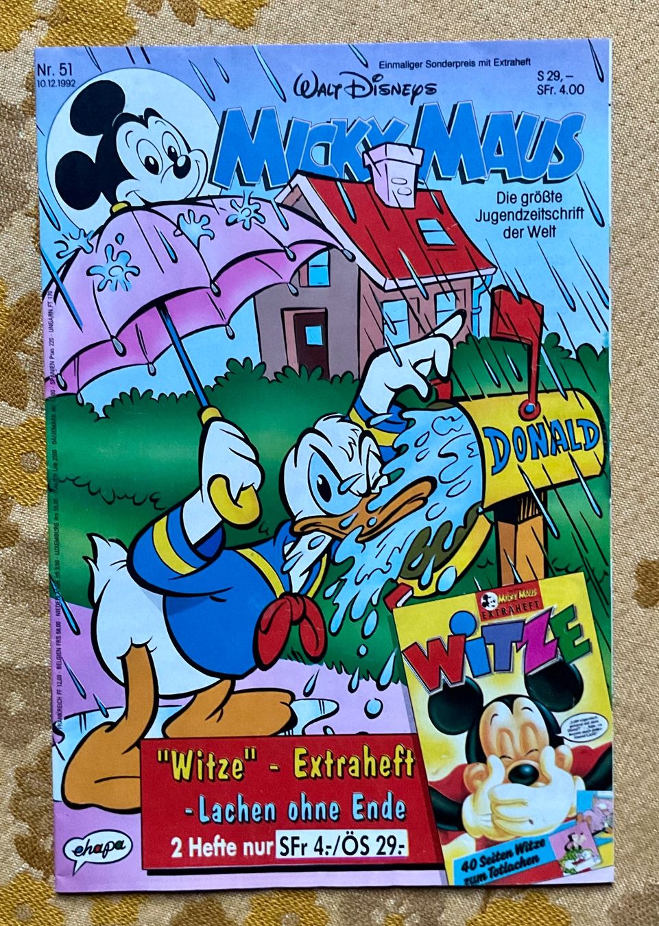 Fumetti: Micky Maus Heft Nr 51 von 1992 – Usato da Endingen venduto da nathan05