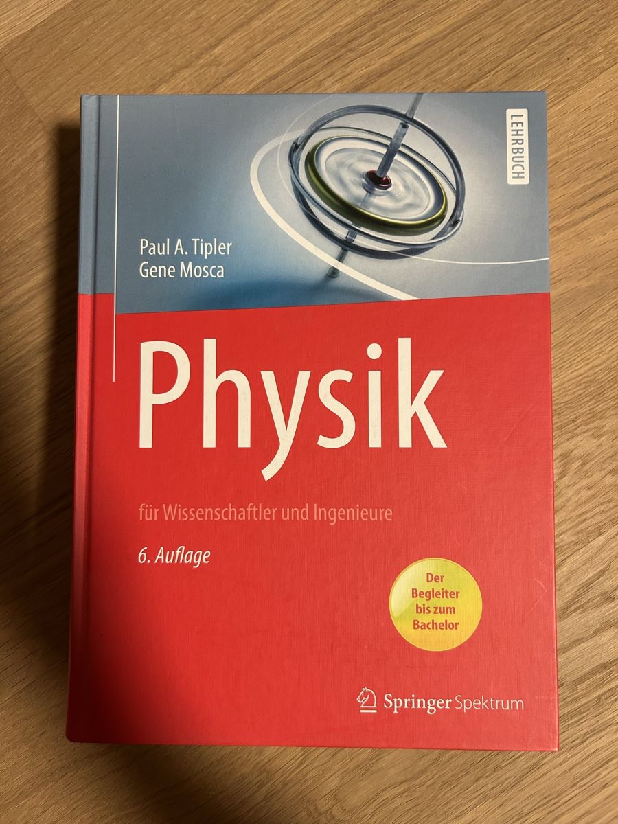 Libri: Physik Lehrbuch Tipler / Mosca – Nuovo (secondo la descrizione) da Schlieren venduto da AA92